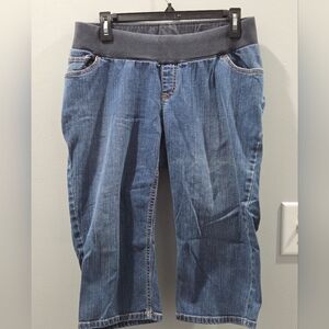 Oh Baby By Motherhood Capri Jeans. Size Large.